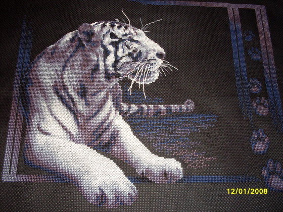 Работа «Белый тигр.»