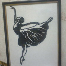 Работа «маленькая балерина»