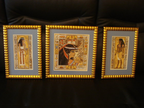 Работа «Древний Египет - Триптих»