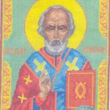 Работа «Икона Святой Николай»