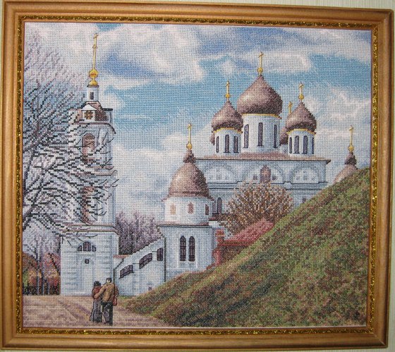Работа «Успенский кафедральный собор г.Дмитров»