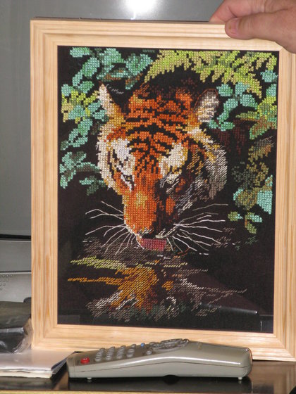 Работа «Tiger Reflection»