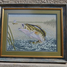 Работа «Largemouth Bass (Bucilla)»