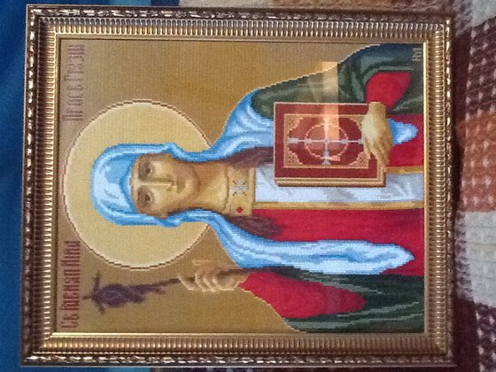 Работа «Св. Нина просвятительница Грузии»