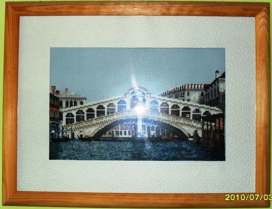 Работа «Венеция. Мост Риальто»