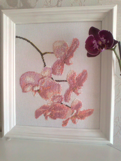Работа «Орхидея»