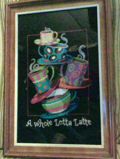 Работа «A whole lotta latte»