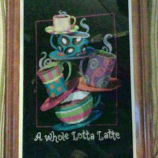 Работа «A whole lotta latte»