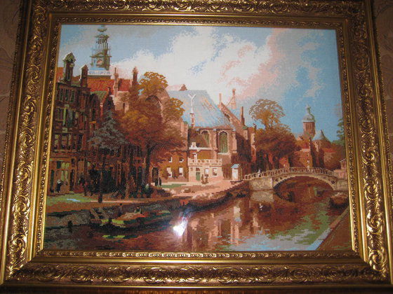 Работа «"Старая церковь.Амстердам"»