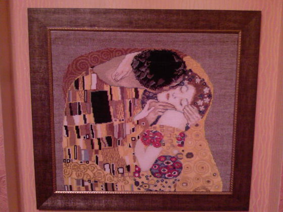 Работа «Поцелуй. Картина Густава Климта»