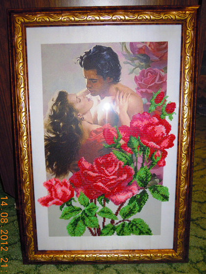 Работа «Розы любви»