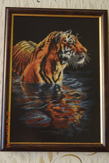Работа «Купание тигра»