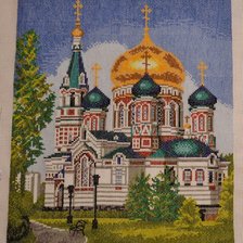 Работа «Омский Свято-Успенский кафедральный собор»