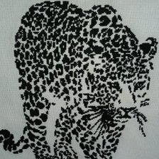 Работа «Леопард(Пластичность)»