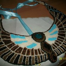 Работа «Ожерелье в египетском стиле»