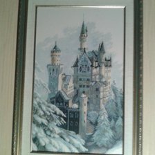 Работа «Зимовий замок   - Нойшванштайн -»