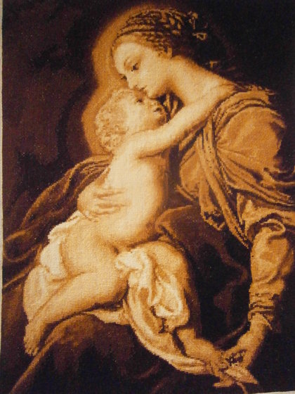 Работа «"Мадонна з немовлям"»