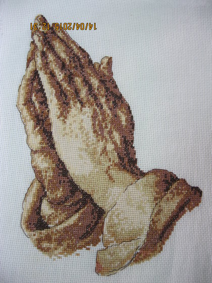 Работа «Репродукция картины "Молитва на удачу"»