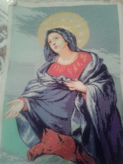 Работа «Образ Девы Марии»