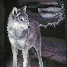 Работа «Белый волк. 200x136»