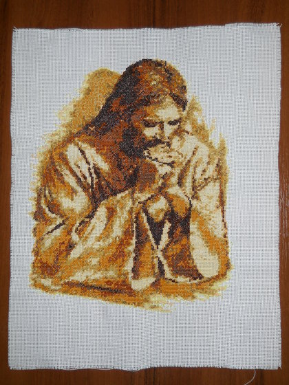 Работа «Молящий Иисус»