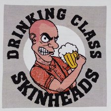 Работа «Drinking class skinheads»