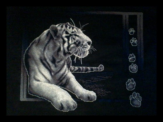 Работа «"Белый тигр"»