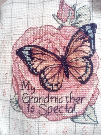 Работа «Butterfly: My Grandmother is Special.»