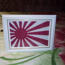 Работа «Японский флаг»
