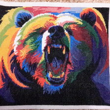 Работа «Радужный медведь»
