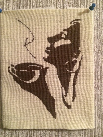 Работа «Женщина с ароматом кофе»