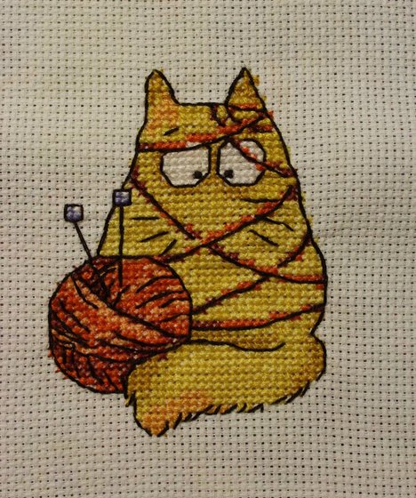 Работа «Cat knit Кошковязание от RTO»
