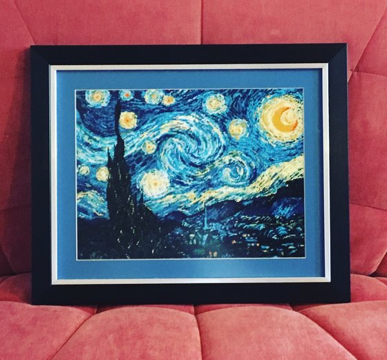 Работа «Риолис : Ван Гог "звёздная ночь"»