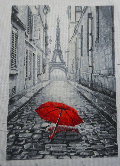 Работа «Дождь в Париже»