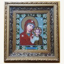 Работа «Икона Казанской Богородицы»