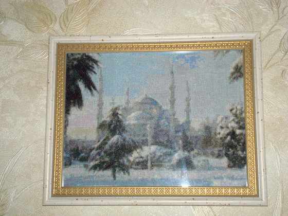 Работа «Снег в Стамбуле»