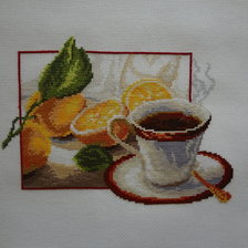 Работа «Чай с лимоном»