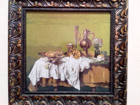 Работа «По картине Виллема К. Хеда "Завтрак с омаром"»