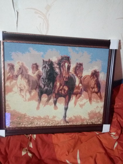 Работа «Мои лошадки»
