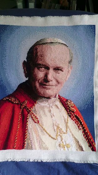 Работа «Папа Римский Ян Павел II. "Jan Paweł ll-Błogosłowiony".»