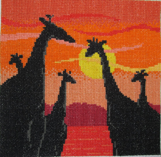 Работа «Африканский жираф»