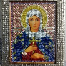 Работа «Св.Валентина, вышивалась для свекрови»