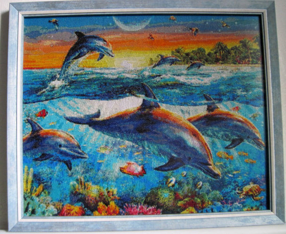 Работа «Адриан Честерман (Adrian Chesterman) «Залив дельфинов»»