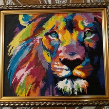 Работа «Радужный лев»