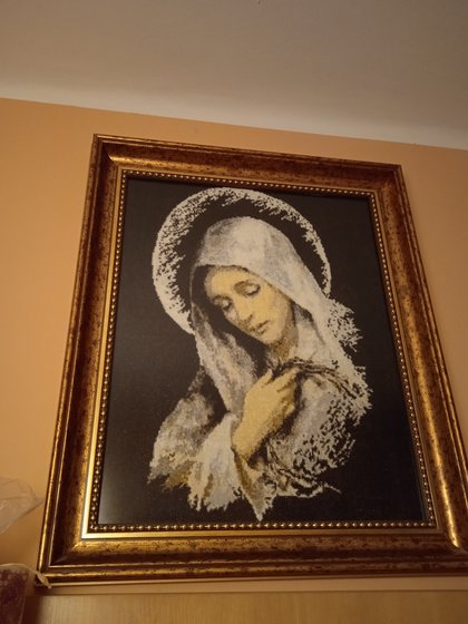 Работа «Maryja cierpiąca»
