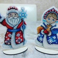 Работа «"Дед Мороз" и "Снегурочка" от "М.П. Студия"»