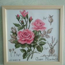 Работа «Ботанический этюд V. Enginger: Королева Елизавета»
