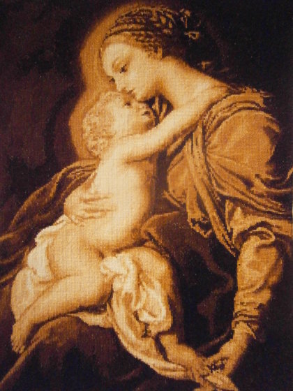 Работа «Мадонна з немовлям»