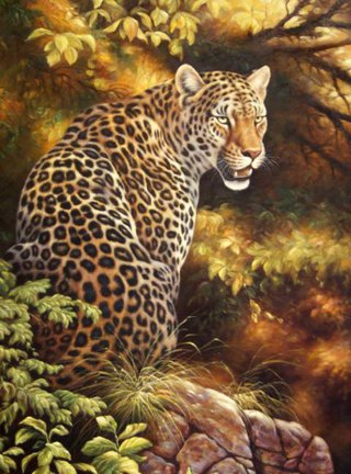 Львы, тигры, леопарды (собираем картинки) №3234
