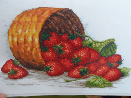 Картина для кухонного интерьера «Сладкая ягода» №24500
